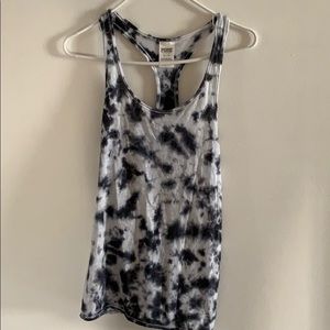 Tye-dye PINK beach tank top